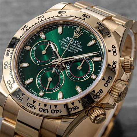 rolex daytona gren|Rolex daytona green price.